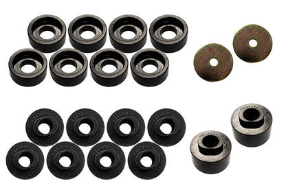 F-250 Body Mount Kit 08-18 F-250 Black Poyurethane Fishbone Offroad-2