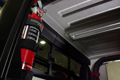 Fire Extinguisher Holder for Padded Roll Bar Fishbone Offroad-15