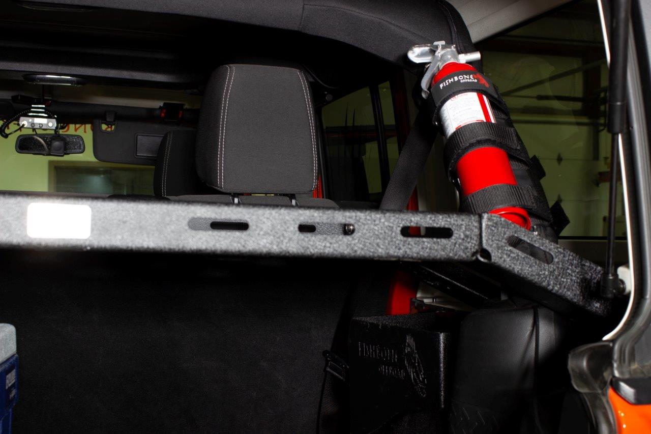Fire Extinguisher Holder for Padded Roll Bar Fishbone Offroad-20