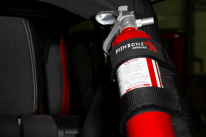 Fire Extinguisher Holder for Padded Roll Bar Fishbone Offroad-21