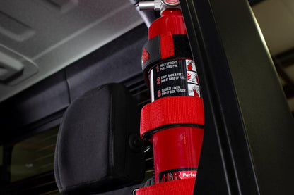 Fire Extinguisher Holder for Padded Roll Bar Fishbone Offroad-5