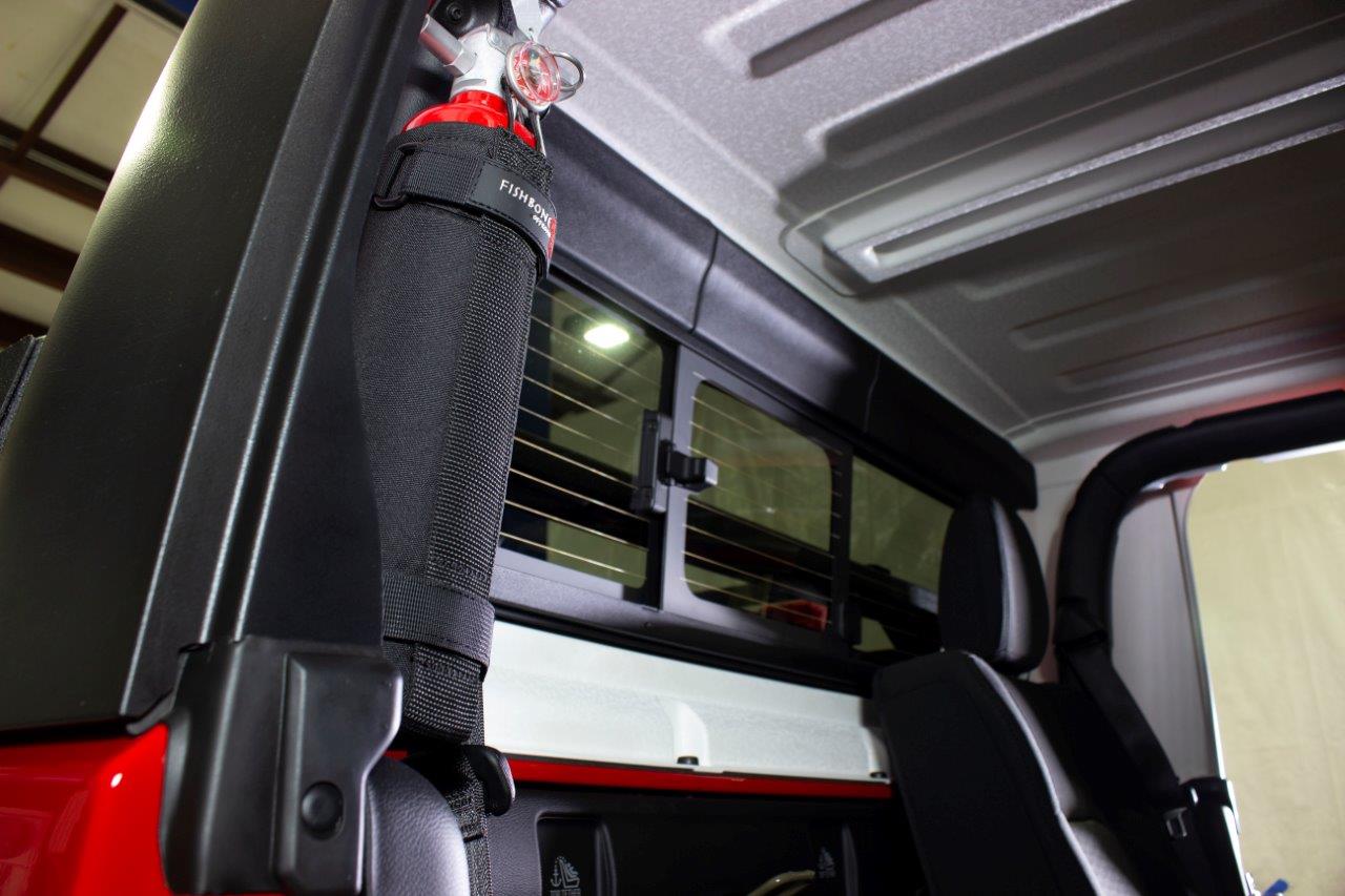 Fishbone Offroad Xtreme Fire Extinguisher Holder 2.5 LBS Fishbone Offroad