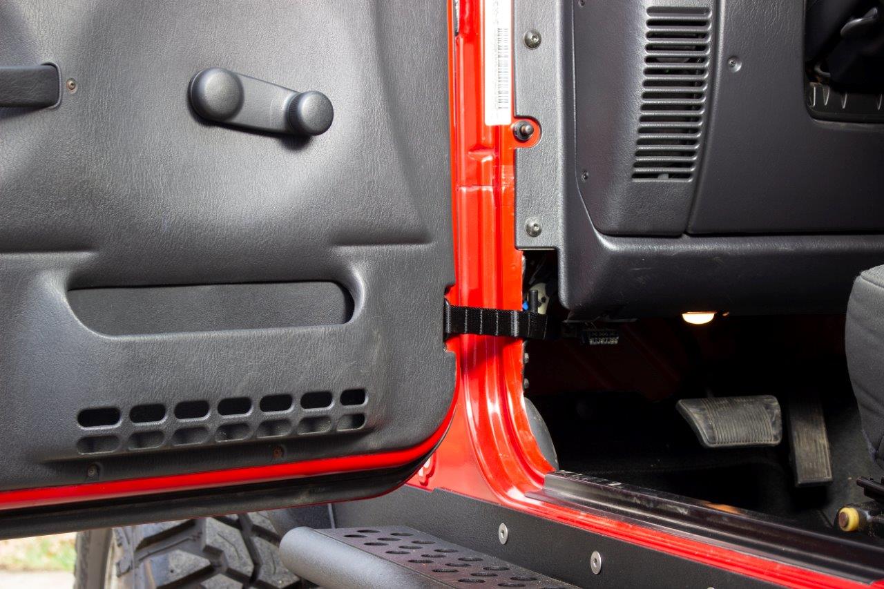 Fishbone Offroad Wrangler Door Limiting Strap 76-06 Jeep CJ/YJ/TJ Wrangler Rubicon and Unlimted Fishbone Offroad