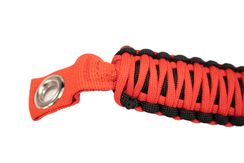 Paracord Grab Handles for A Pillar Sound Bar 07-18 Wrangler JK Fishbone Offroad-1