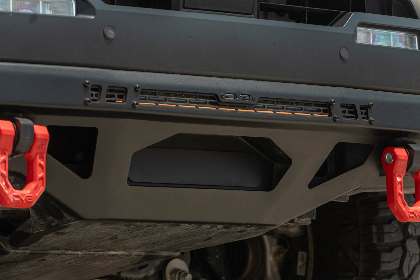 Winch Fairlead Cover Plate DV8 Offroad-1