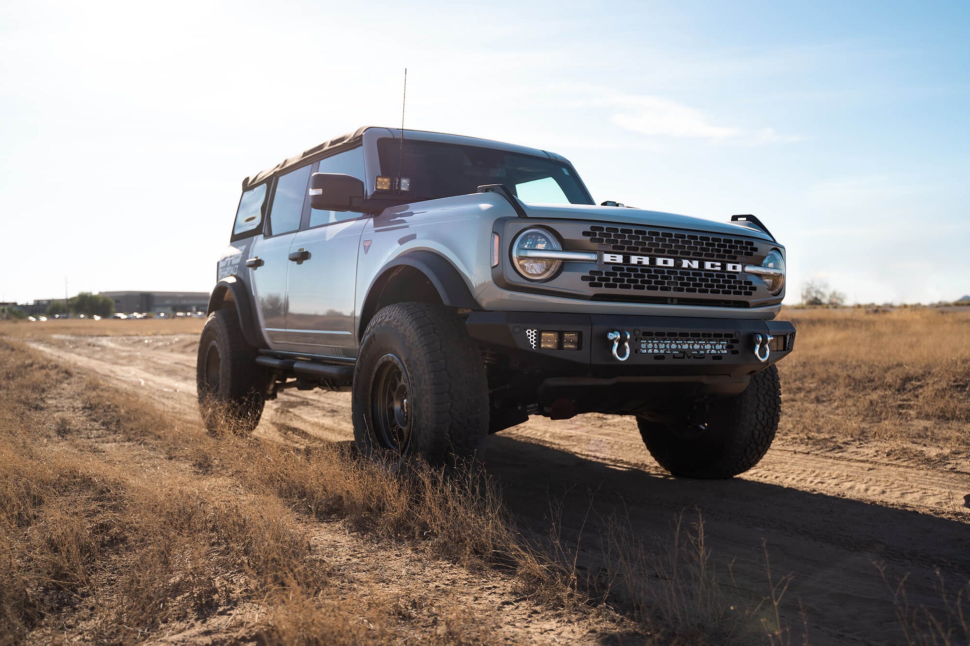 2021 2025 Ford Bronco OE Plus Series Front Bumper DV8 Offroad-2