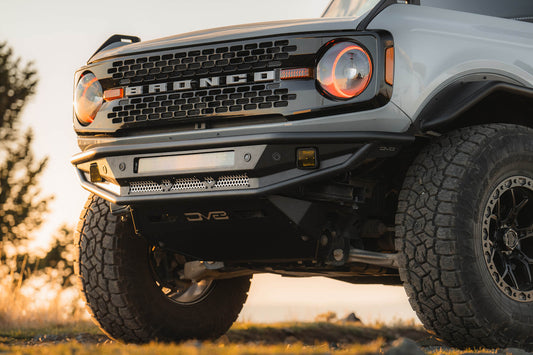 2021 2025 Ford Bronco Competition Series Front Bumper DV8 Offroad-1