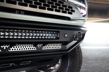 2021 2025 Ford Bronco Competition Series Front Bumper DV8 Offroad-7