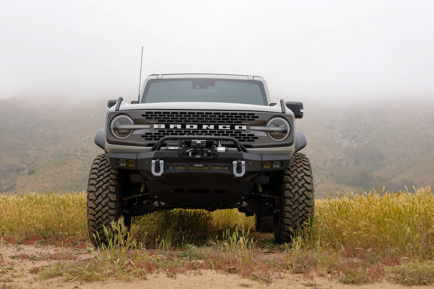 2021 2025 Ford Bronco Spec Series Front Bumper DV8 Offroad-2