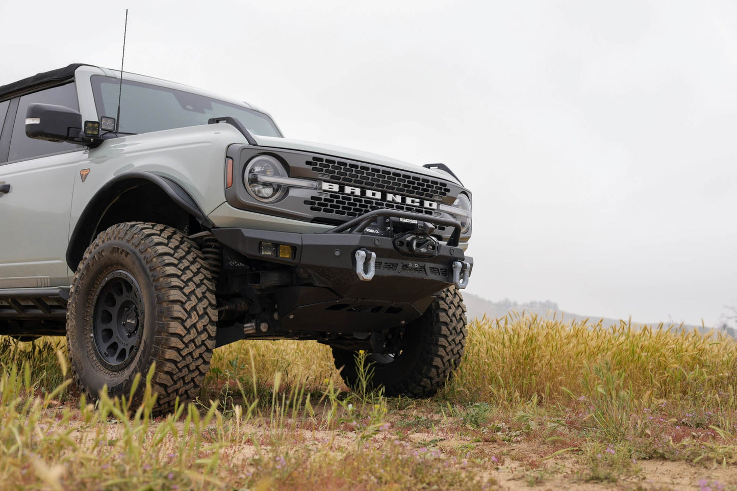 2021 2025 Ford Bronco Spec Series Front Bumper DV8 Offroad-3