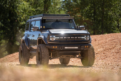 2021 2025 Ford Bronco Oe Plus Series Front Bumper V2 DV8 Offroad-11