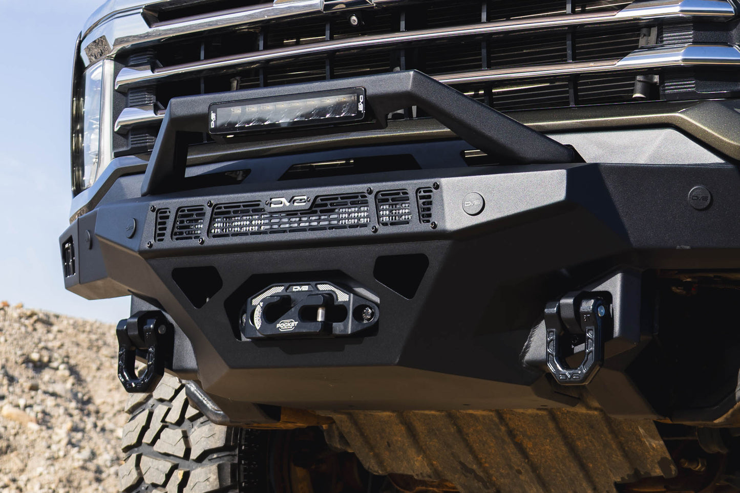 2020 2023 Chevy Silverado 2500/3500 Spec Series Front Bumper DV8 Offroad-11
