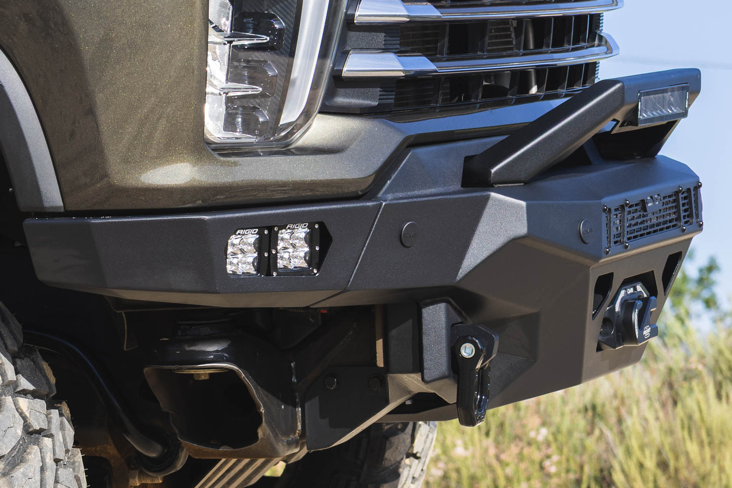 2020 2023 Chevy Silverado 2500/3500 Spec Series Front Bumper DV8 Offroad-13