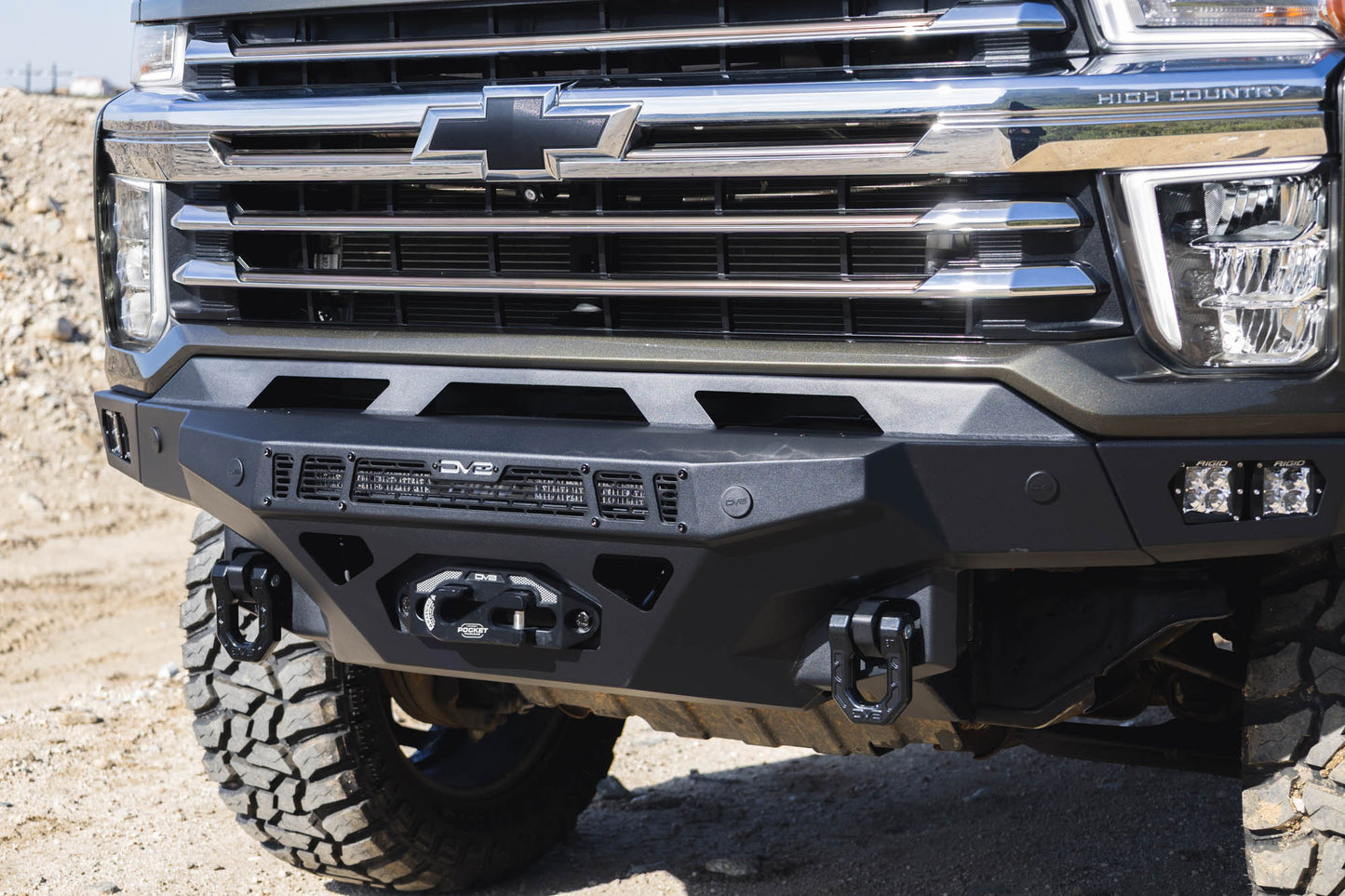 2020 2023 Chevy Silverado 2500/3500 Spec Series Front Bumper DV8 Offroad-18