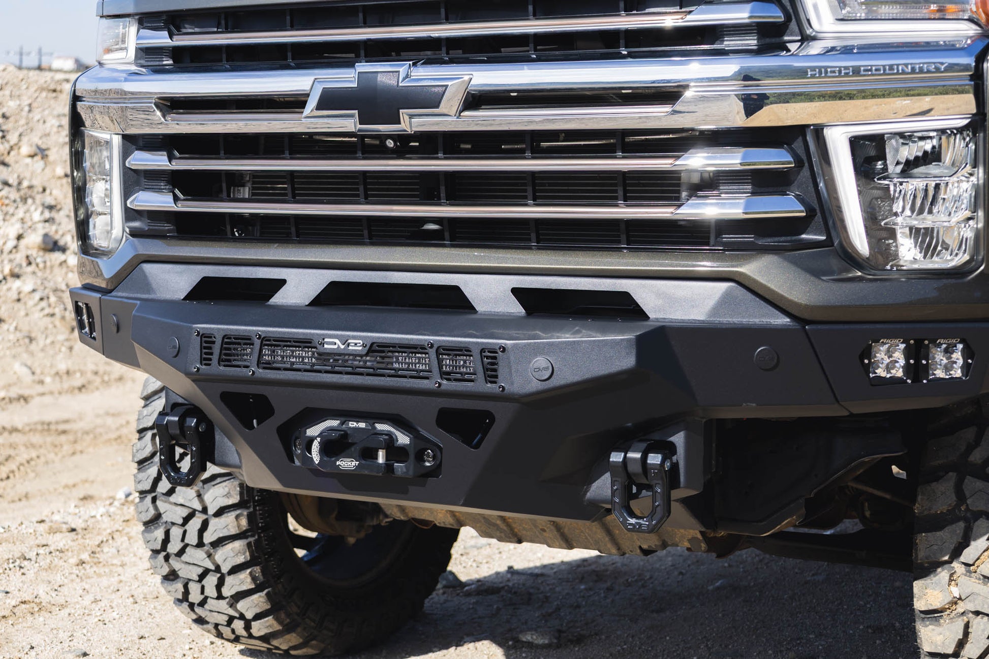 2020 2023 Chevy Silverado 2500/3500 Spec Series Front Bumper DV8 Offroad-18