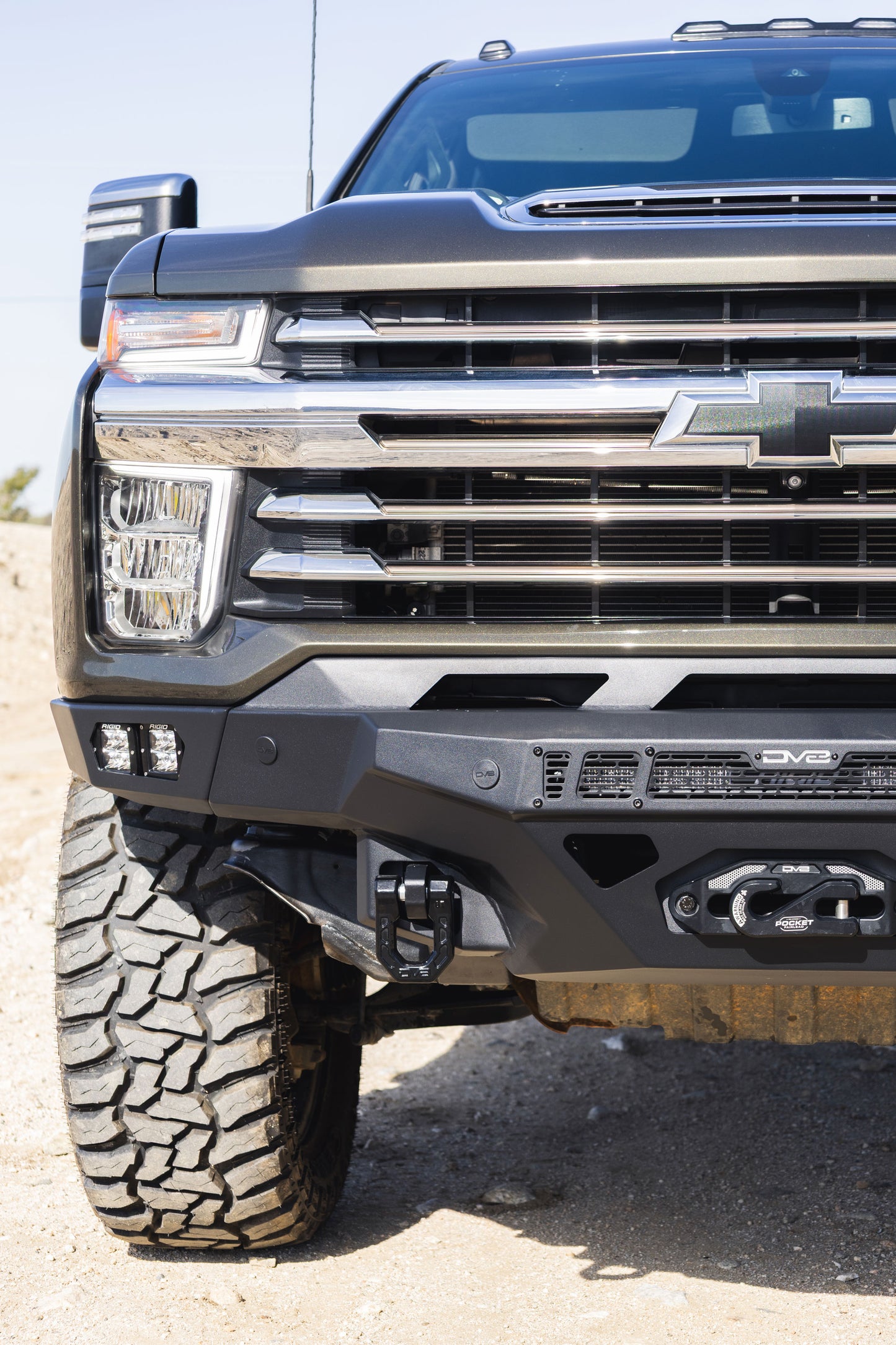 2020 2023 Chevy Silverado 2500/3500 Spec Series Front Bumper DV8 Offroad-22