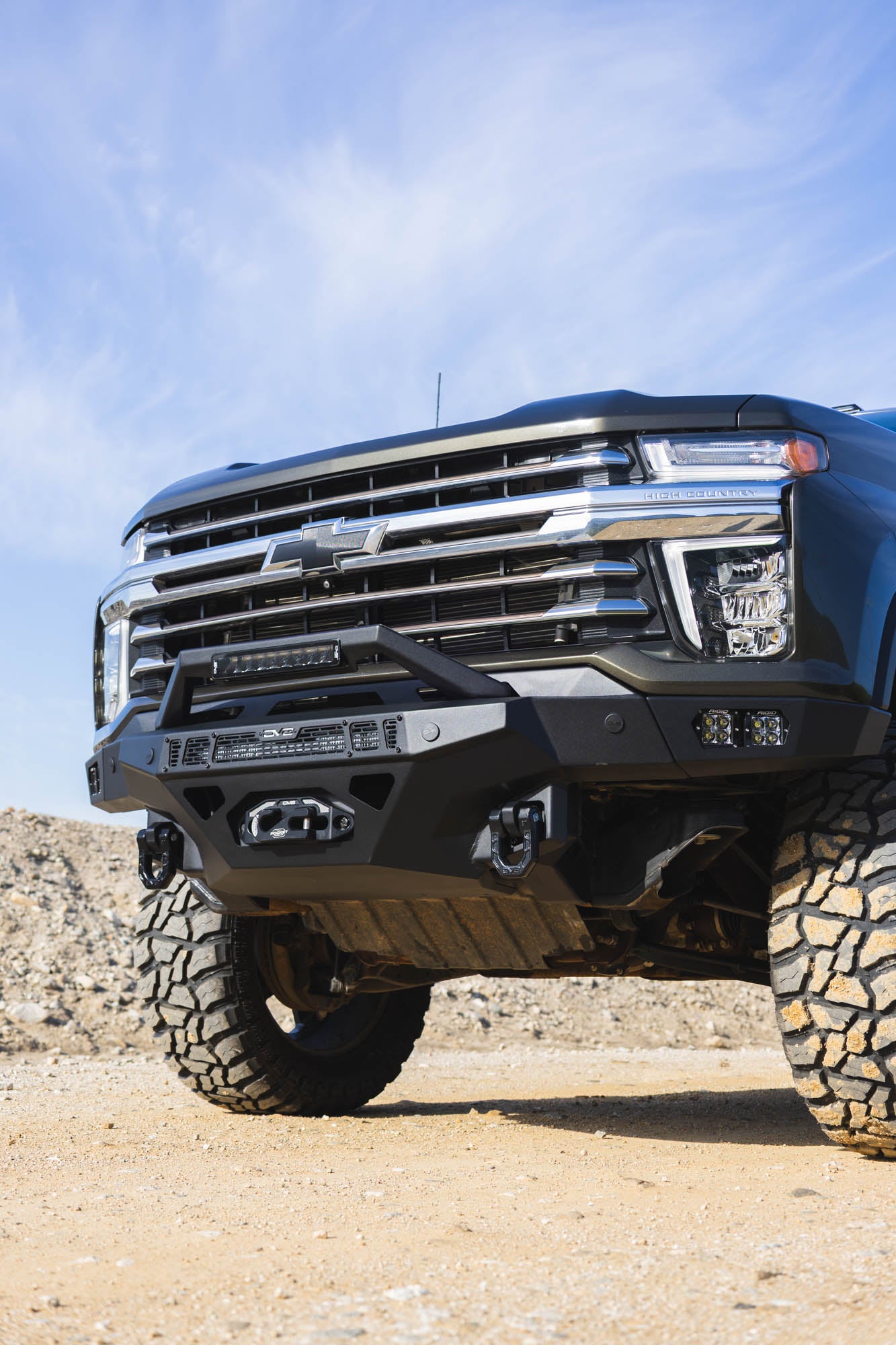 2020 2023 Chevy Silverado 2500/3500 Spec Series Front Bumper DV8 Offroad-29