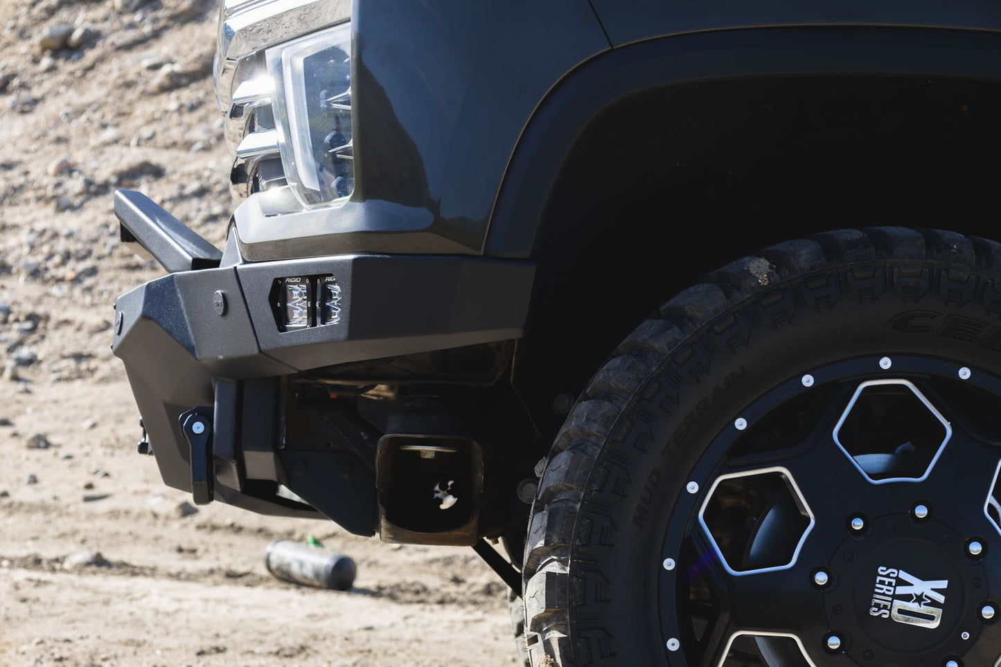 2020 2023 Chevy Silverado 2500/3500 Spec Series Front Bumper DV8 Offroad-5
