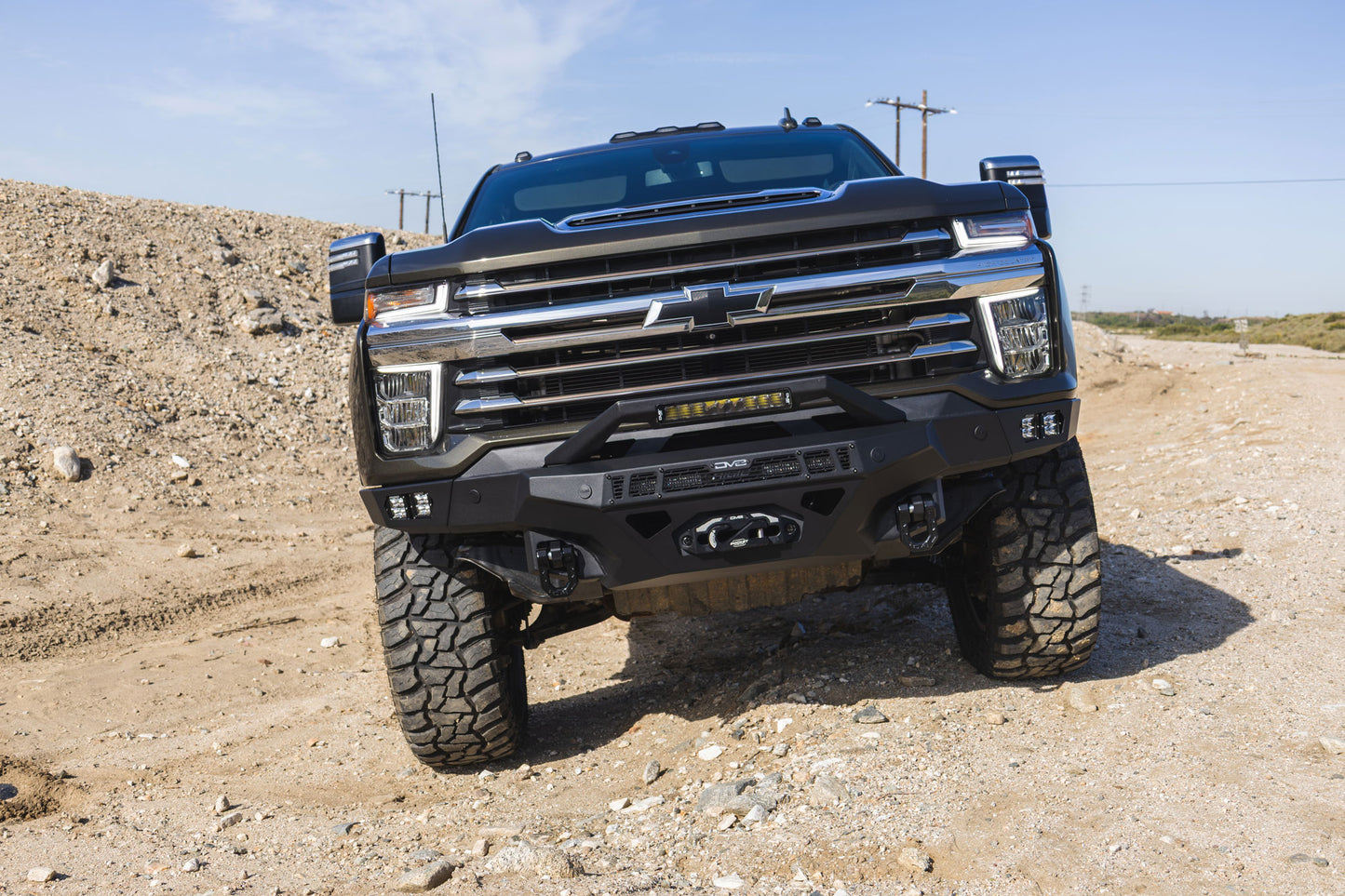 2020 2023 Chevy Silverado 2500/3500 Spec Series Front Bumper DV8 Offroad-7