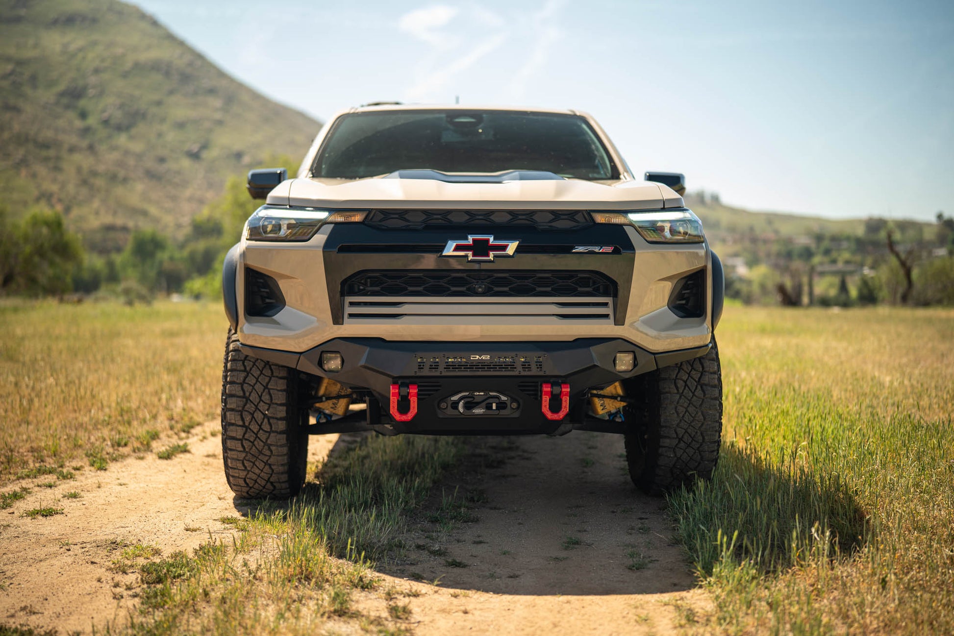 2023 2025 Chevy Colorado ZR2 Spec Series Front Bumper DV8 Offroad-2