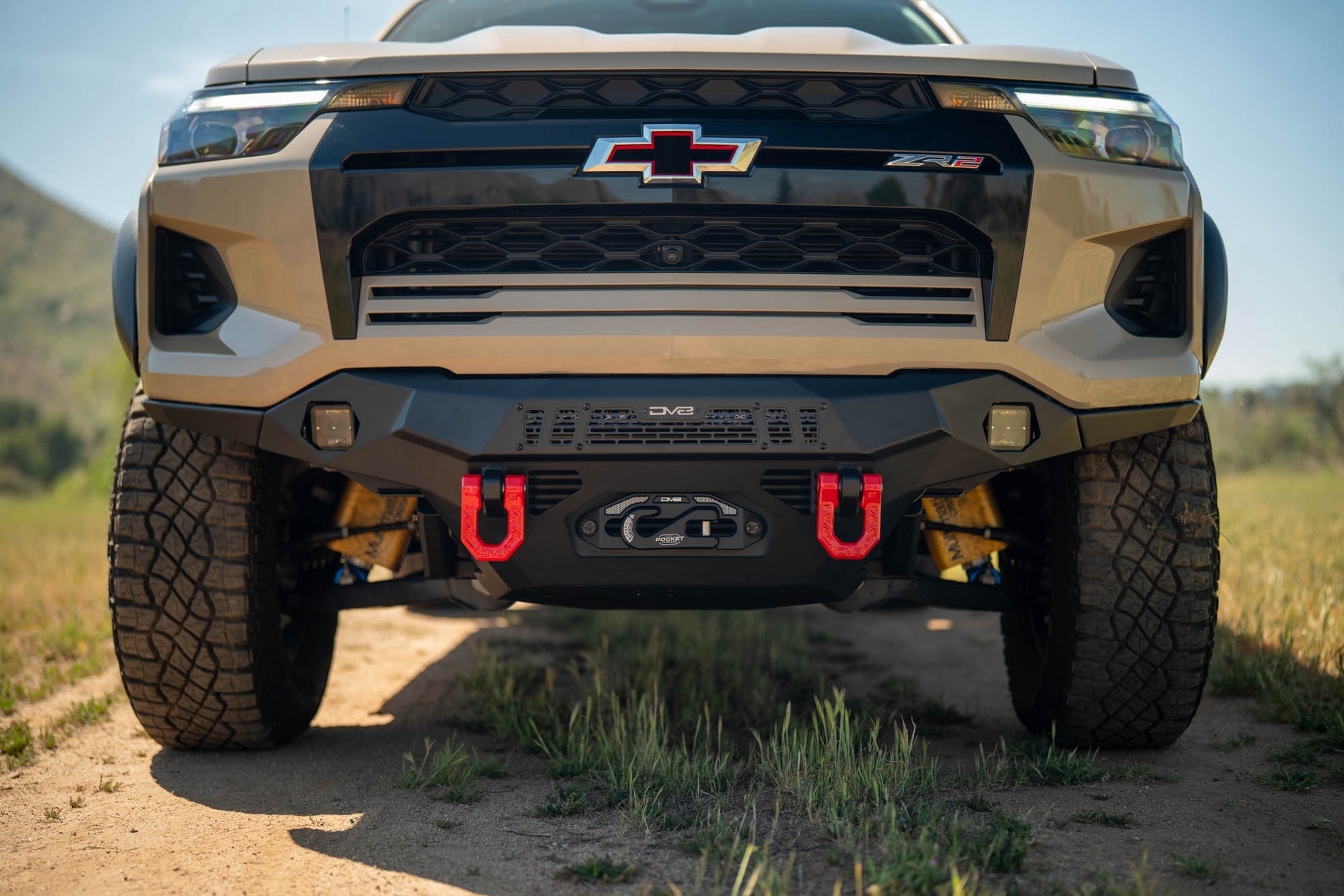 2023 2025 Chevy Colorado ZR2 Spec Series Front Bumper DV8 Offroad-6