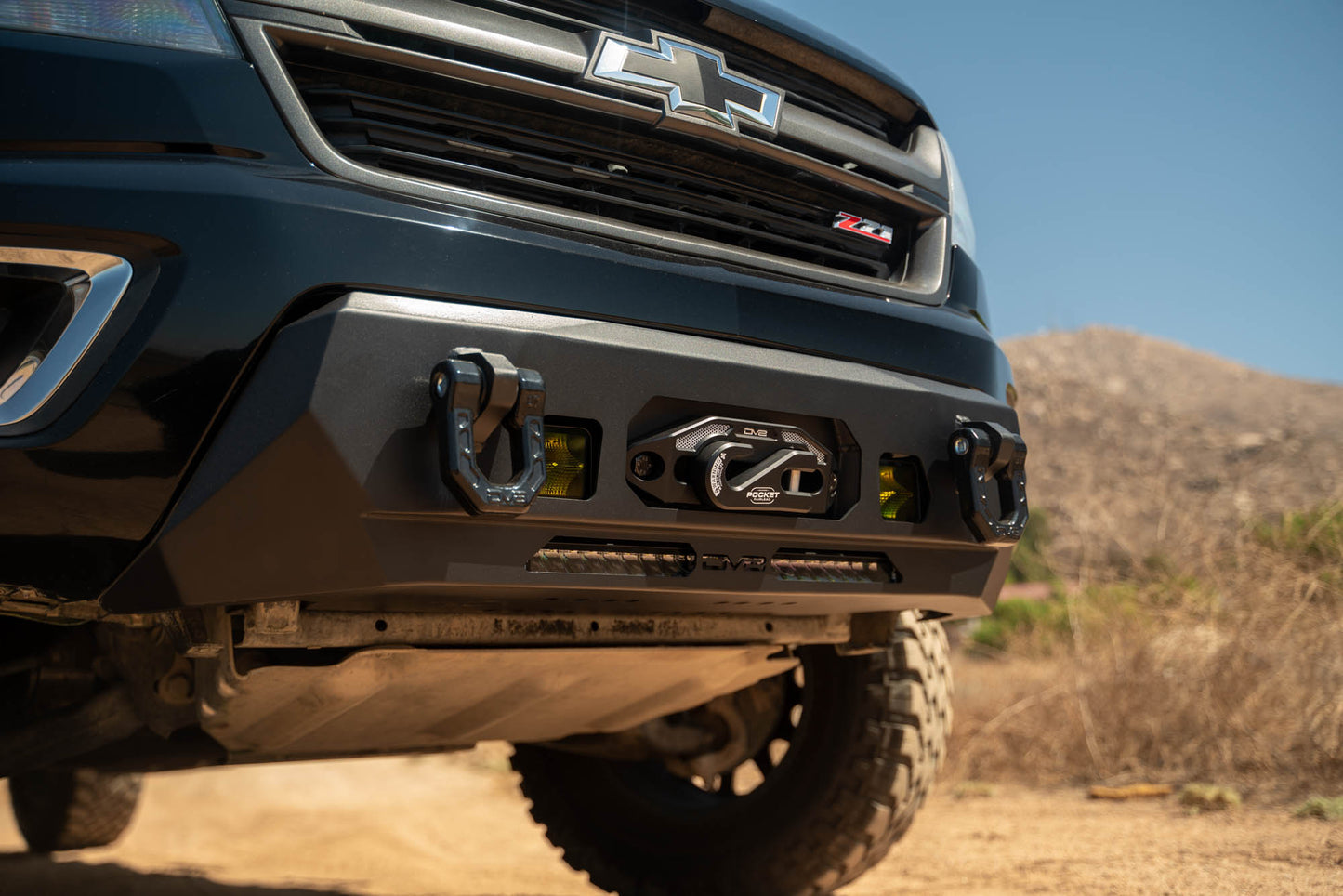 2015 2020 Chevy Colorado Centric Front Bumper DV8 Offroad-3
