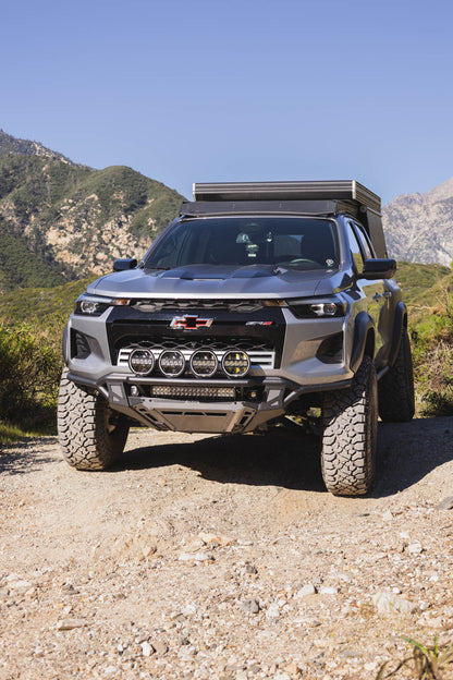 2023 2026 Chevy Colorado ZR2 Tube Front Bumper DV8 Offroad-6