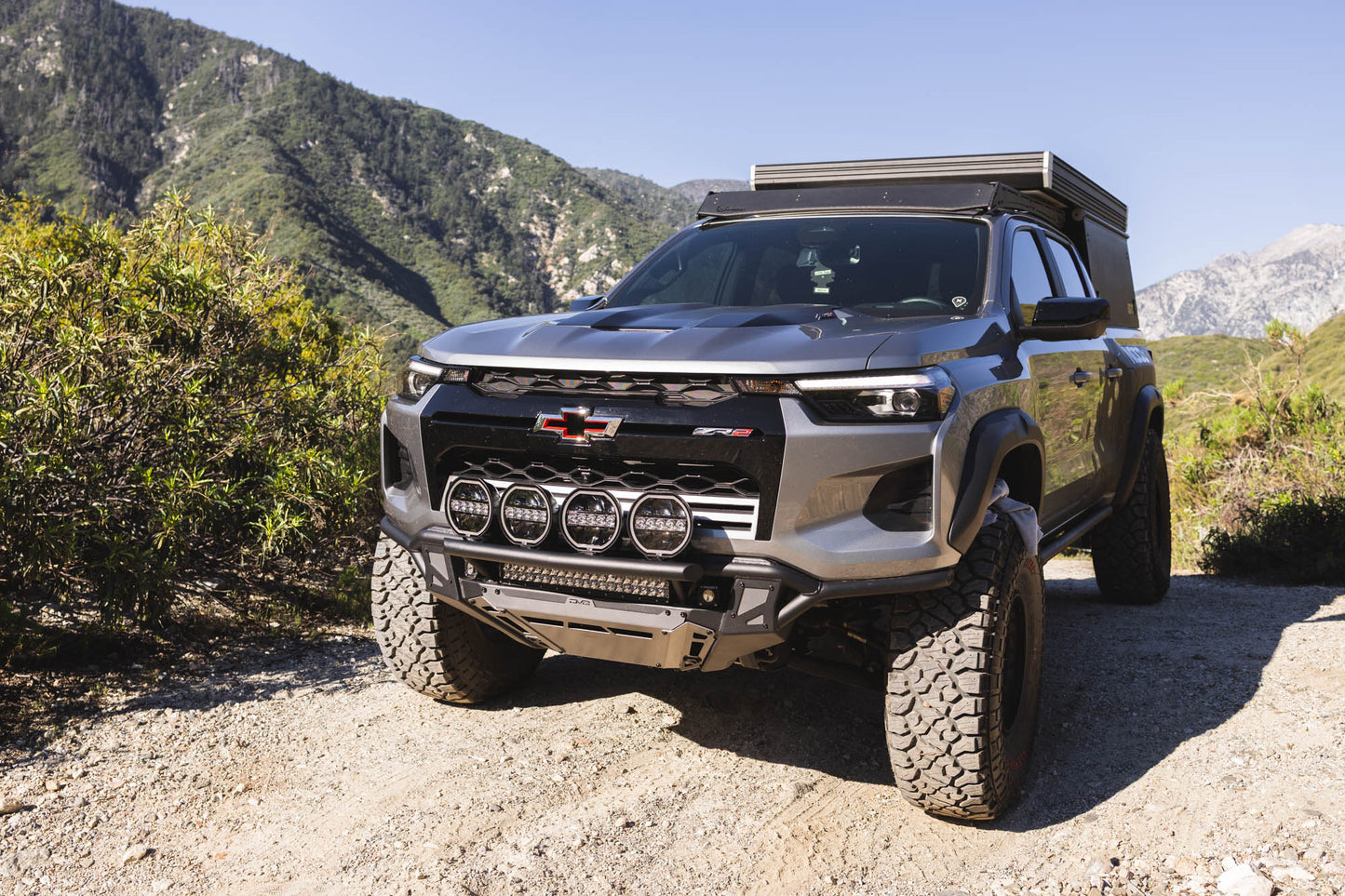 2023 2026 Chevy Colorado ZR2 Tube Front Bumper DV8 Offroad-9