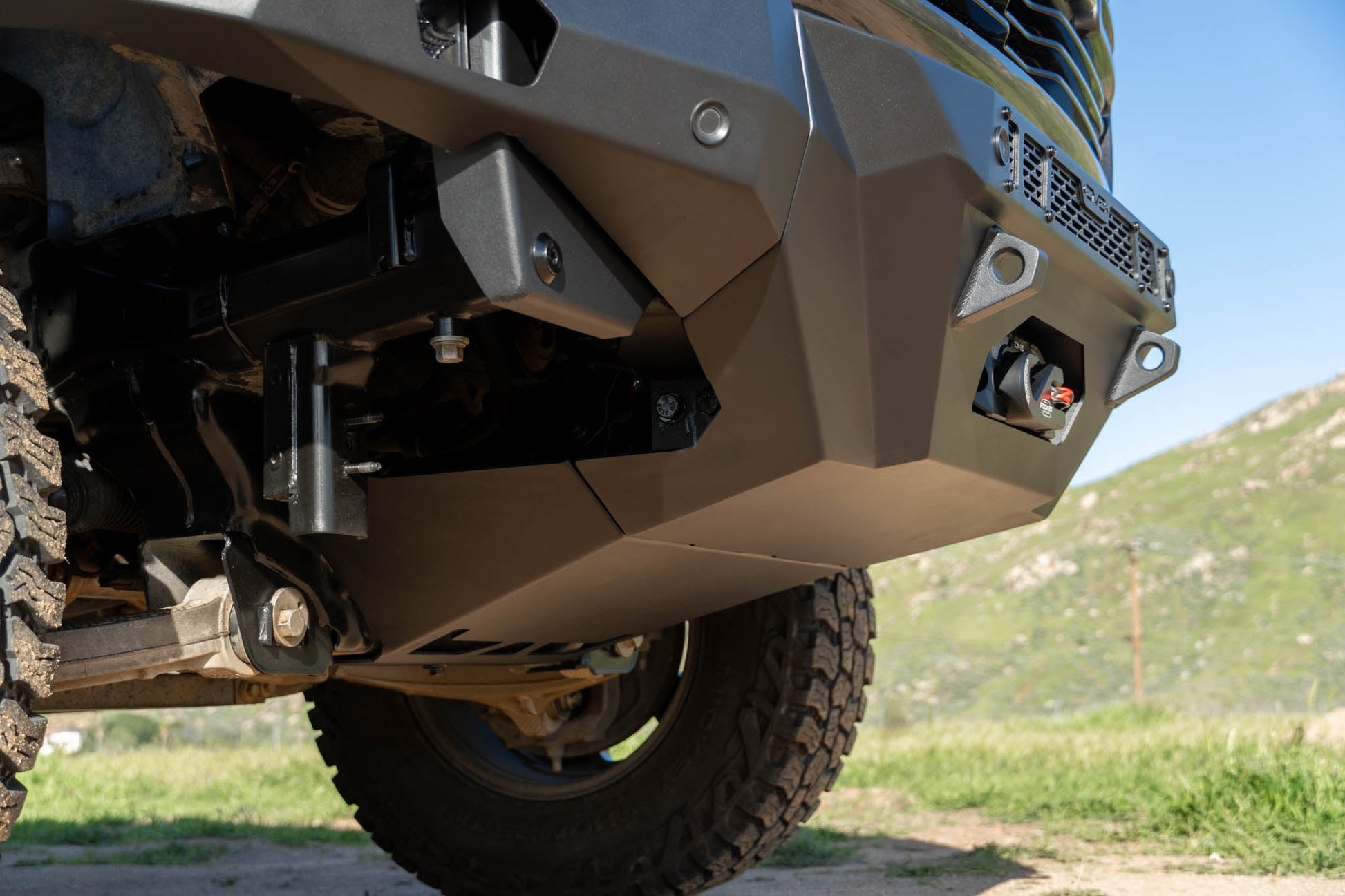 2019 2023 Ram 1500 Skid Plate For Spec Series Bumper DV8 Offroad-2