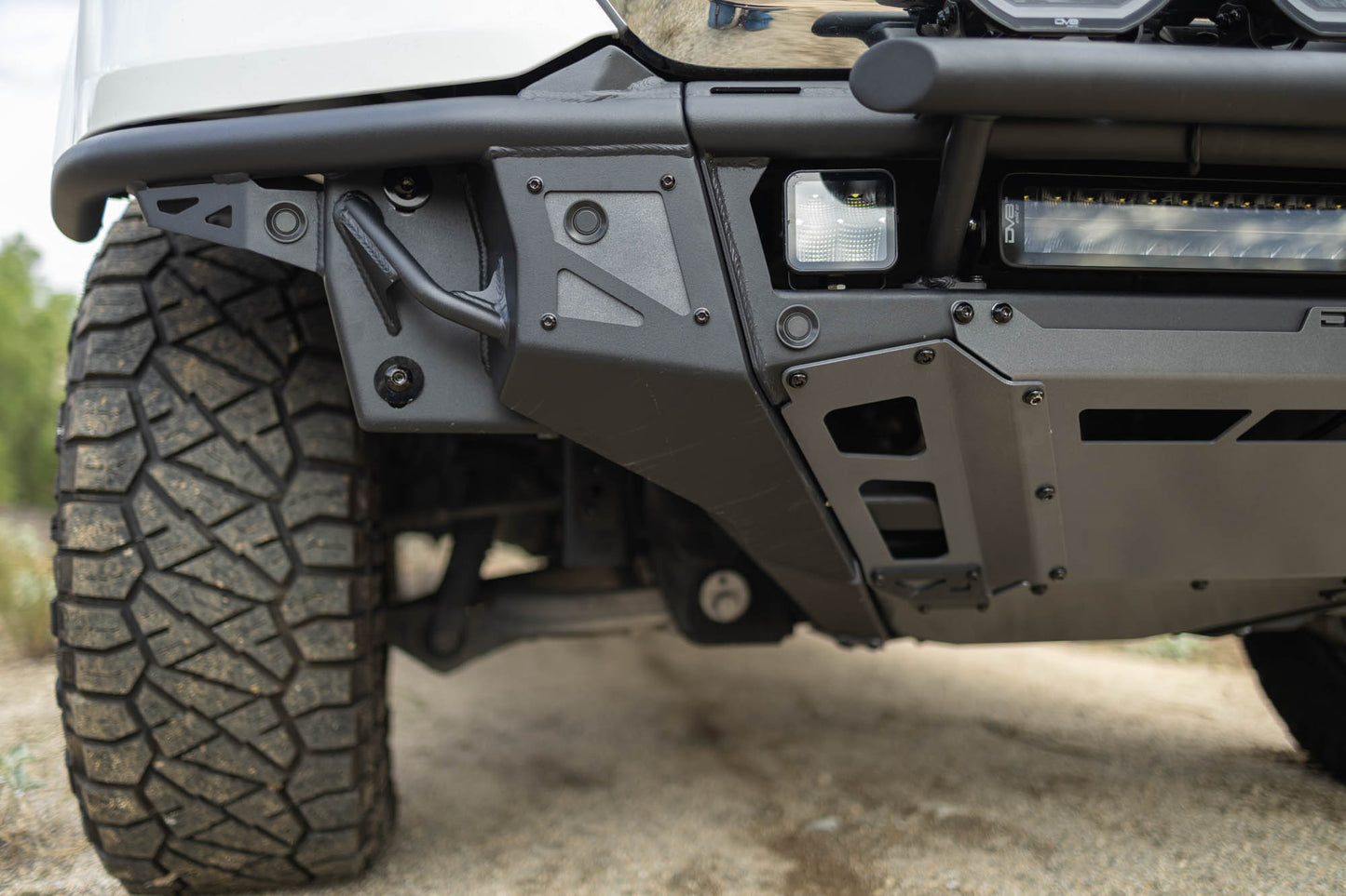 2019 2025 Ram 1500 Tube Front Bumper DV8 Offroad-11