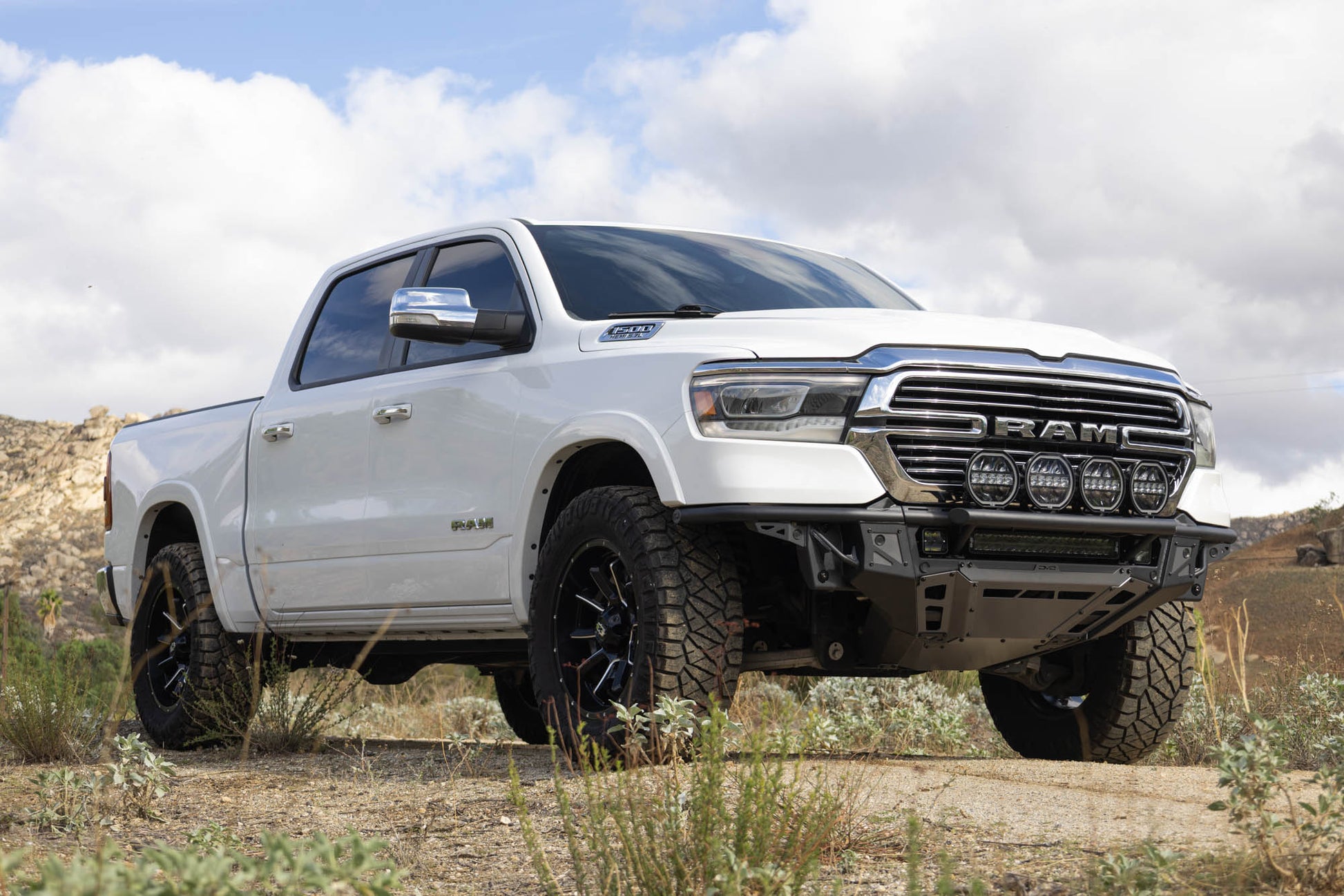 2019 2025 Ram 1500 Tube Front Bumper DV8 Offroad-6