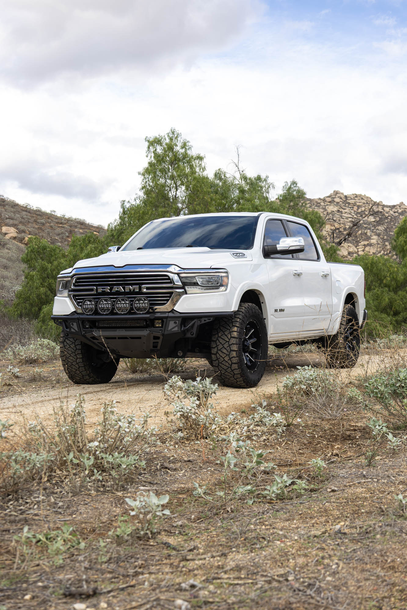 2019 2025 Ram 1500 Tube Front Bumper DV8 Offroad-9