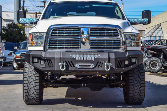 2010 2018 RAM 2500 3500 Steel Front Bumper DV8 Offroad-1