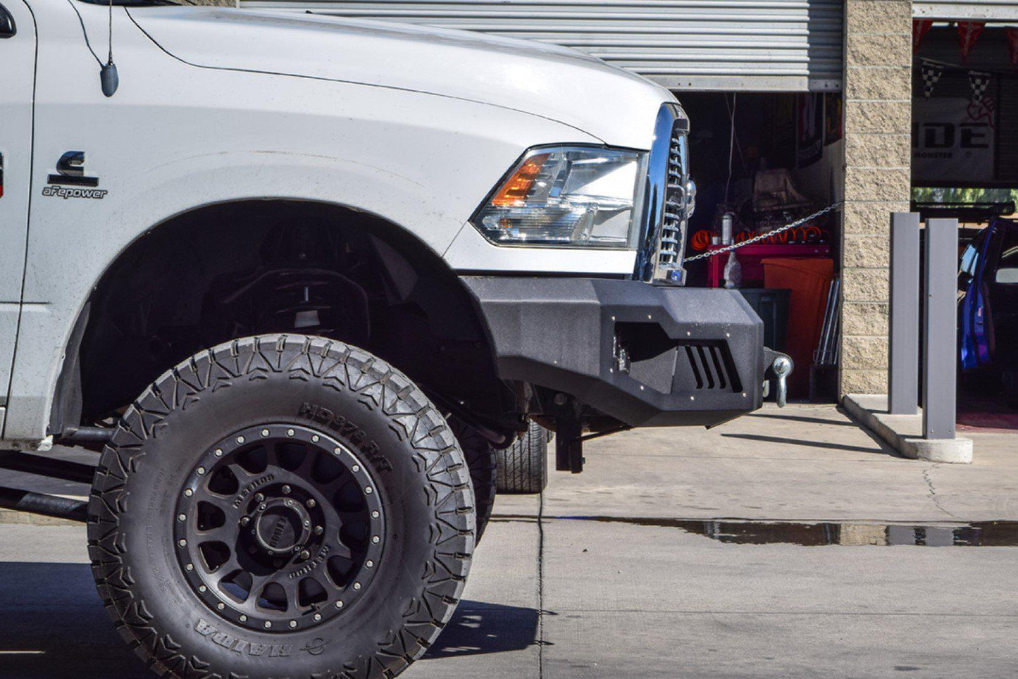2010 2018 RAM 2500 3500 Steel Front Bumper DV8 Offroad-2