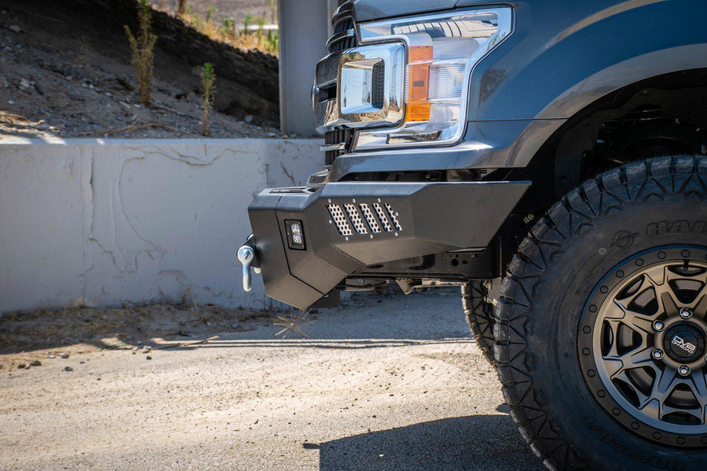 2018 2020 Ford F 150 Steel Front Bumper DV8 Offroad-2