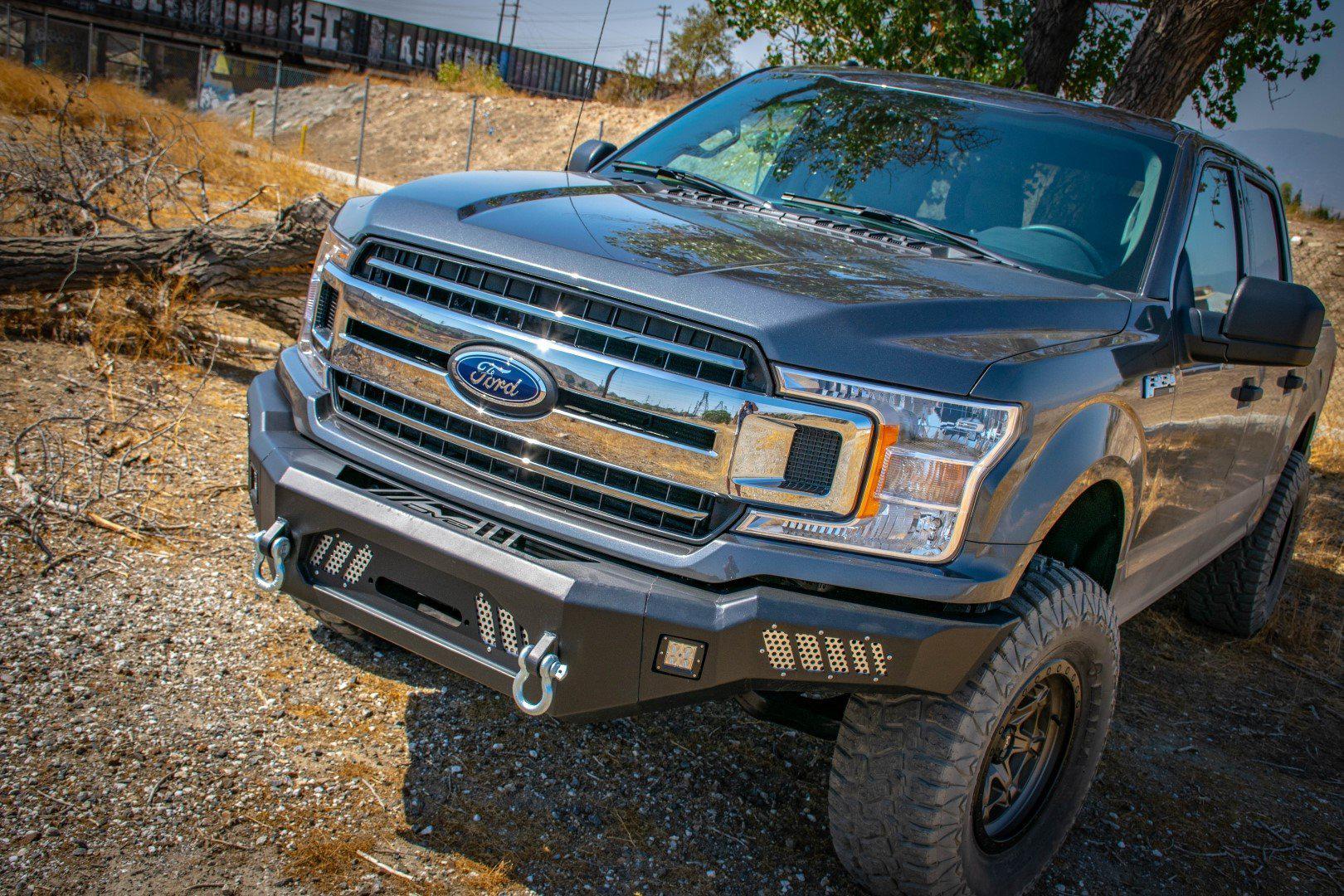 2018 2020 Ford F 150 Steel Front Bumper DV8 Offroad-6