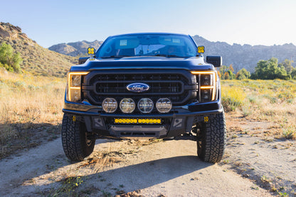 2021 2023 Ford F 150 Tube Front Bumper DV8 Offroad-13