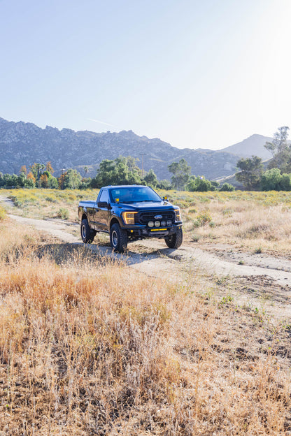 2021 2023 Ford F 150 Tube Front Bumper DV8 Offroad-3