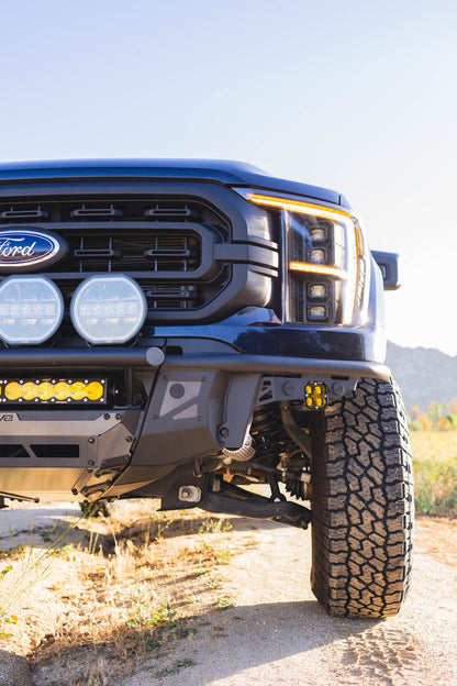2021 2023 Ford F 150 Tube Front Bumper DV8 Offroad-10