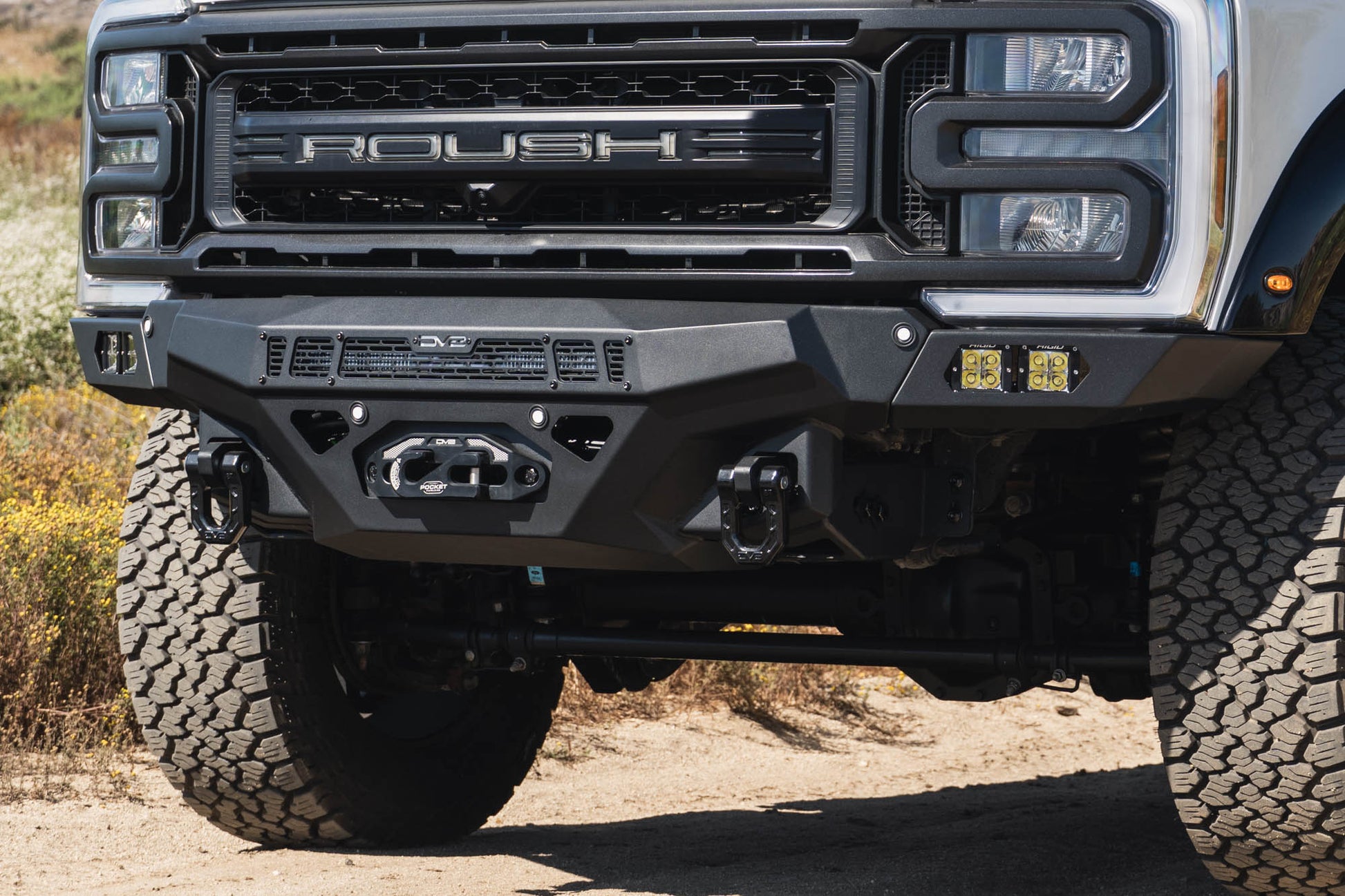 2023 2026 Ford F 250/350 Spec Series Front Bumper DV8 Offroad-3