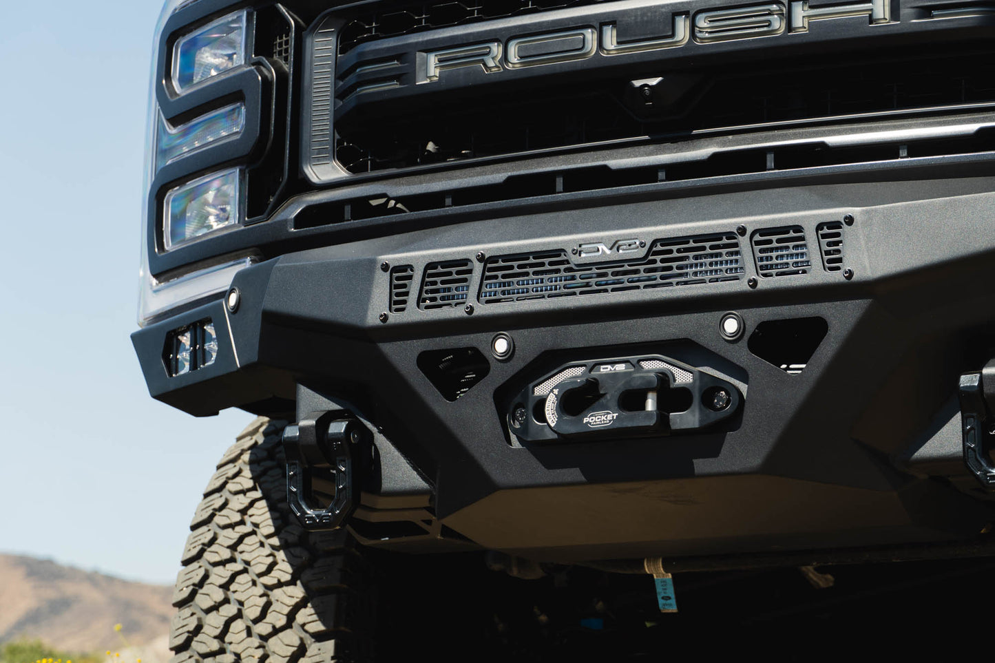 2023 2026 Ford F 250/350 Spec Series Front Bumper DV8 Offroad-9
