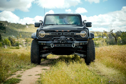 2022 2024 Ford Bronco Spec Series Winch Front Bumper DV8 Offroad-1