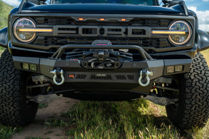 2022 2024 Ford Bronco Spec Series Winch Front Bumper DV8 Offroad-6