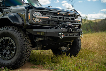 2022 2024 Ford Bronco Spec Series Winch Front Bumper DV8 Offroad-8