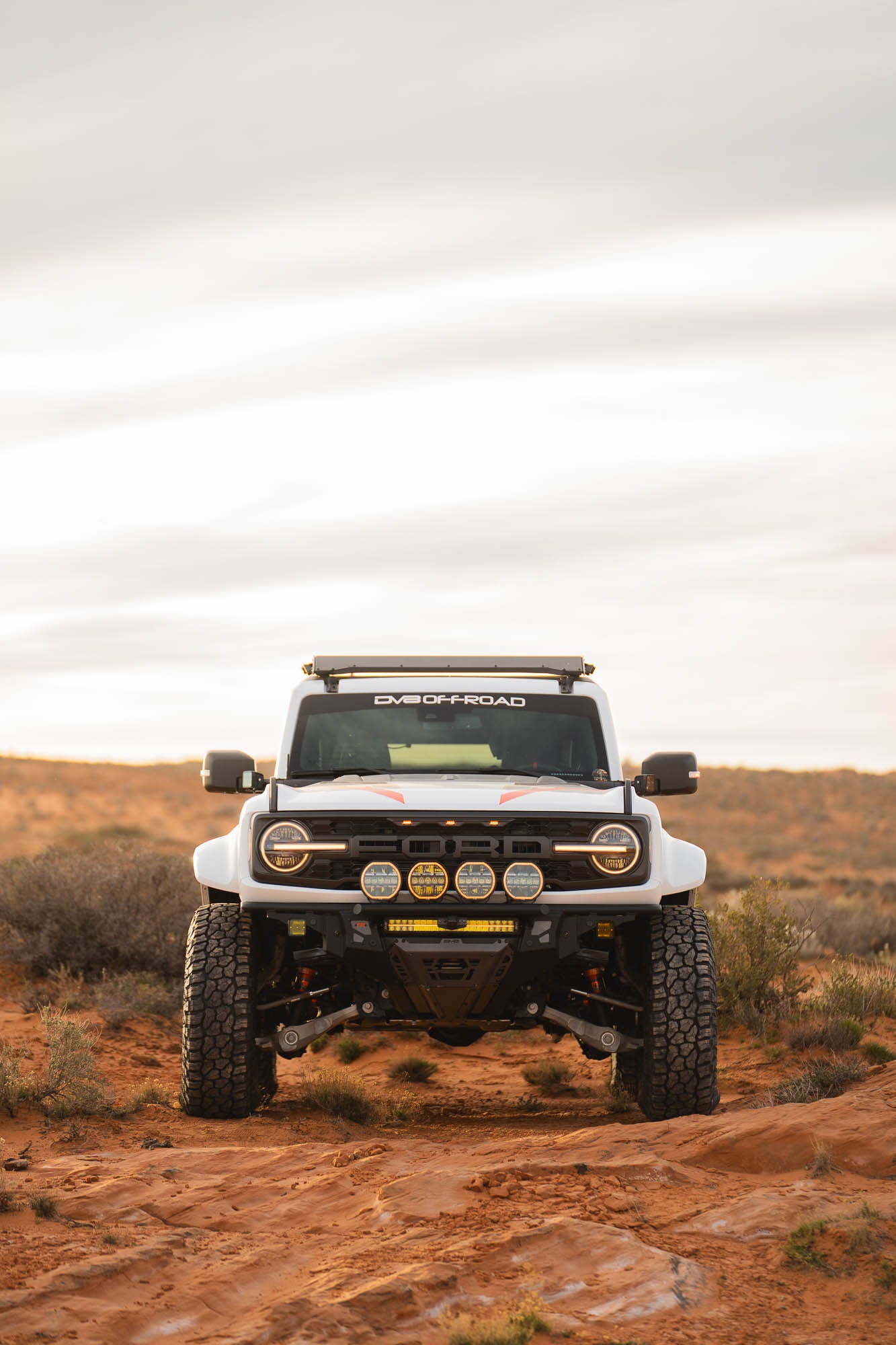 2022+ Ford Bronco Raptor Tube Front Bumper DV8 Offroad-18