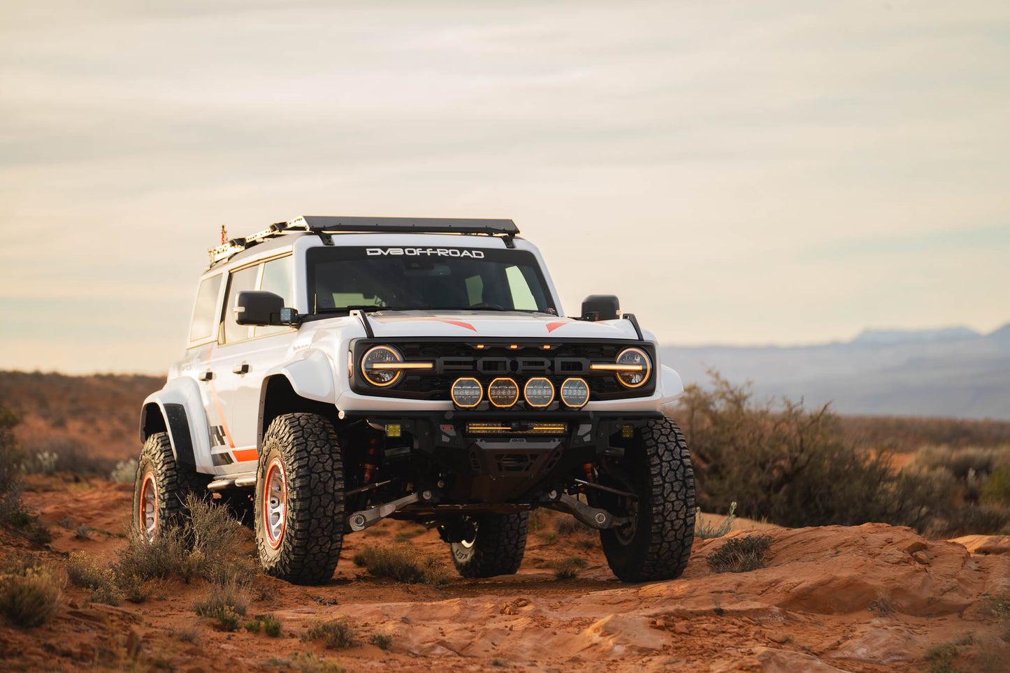 2022+ Ford Bronco Raptor Tube Front Bumper DV8 Offroad-20