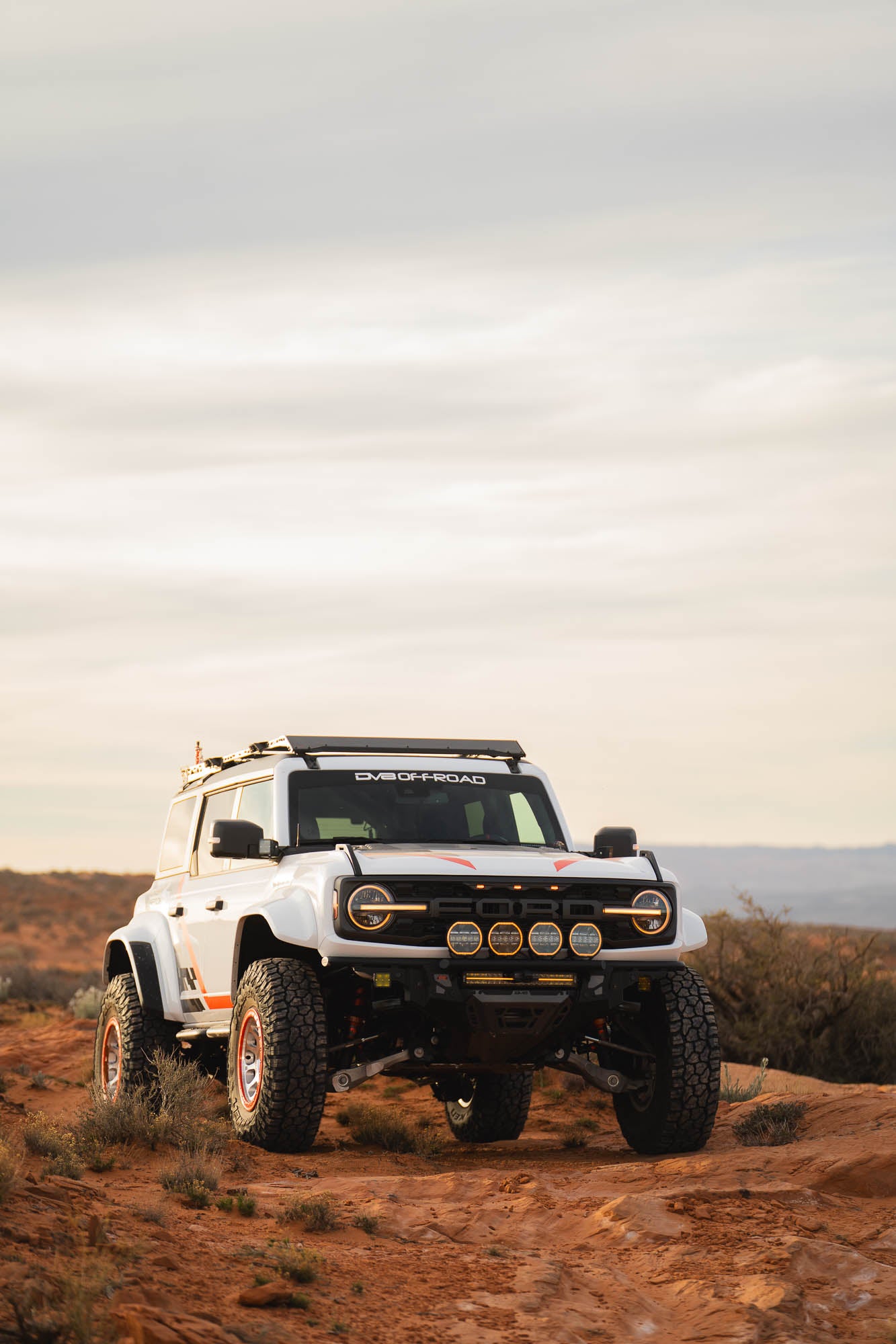 2022+ Ford Bronco Raptor Tube Front Bumper DV8 Offroad-21