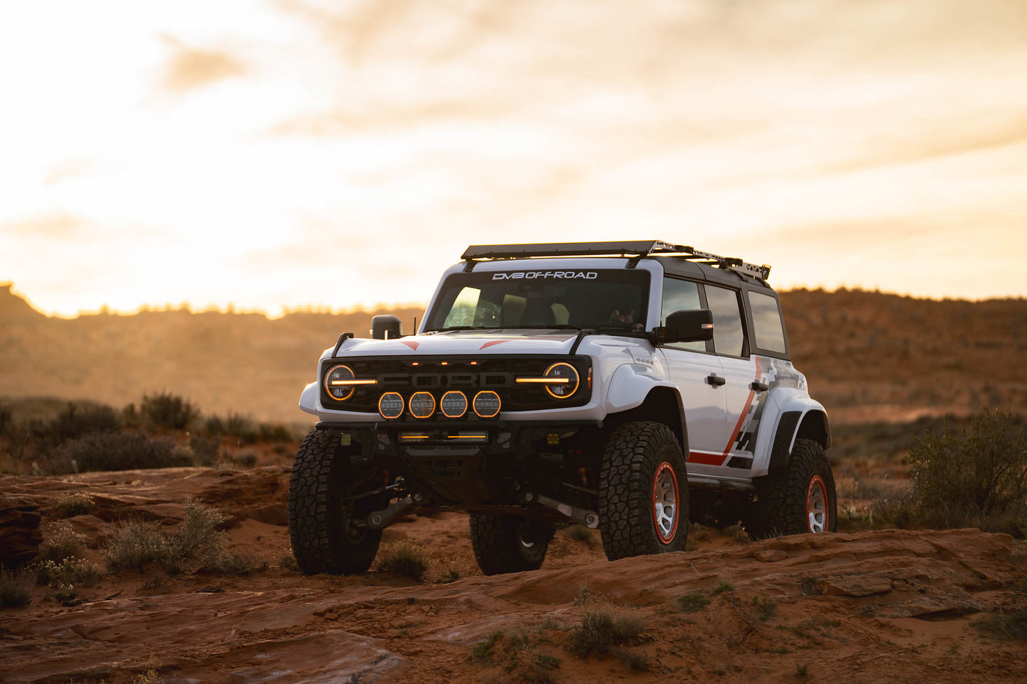 2022+ Ford Bronco Raptor Tube Front Bumper DV8 Offroad-4
