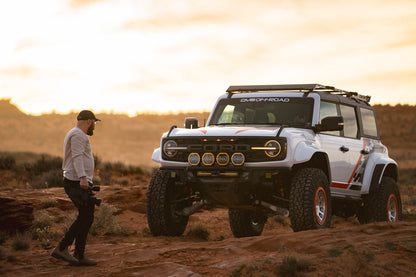 2022+ Ford Bronco Raptor Tube Front Bumper DV8 Offroad-5
