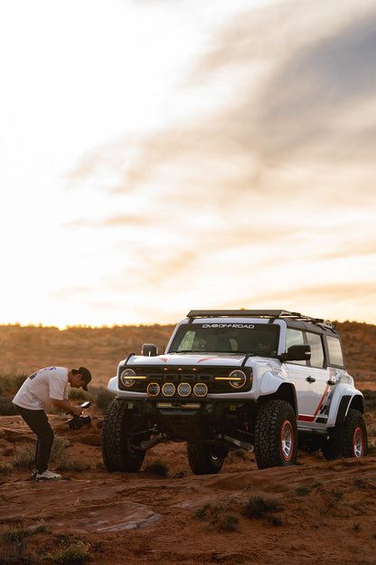 2022+ Ford Bronco Raptor Tube Front Bumper DV8 Offroad-6